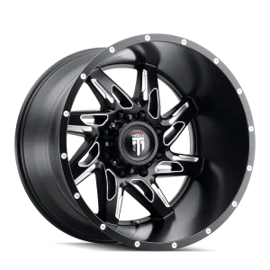 American Truxx – LONESTAR – Black – 20″x10″ -24mm – Summer Wheels – AT185-2183M-24
